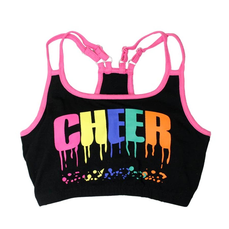 スポーツ ブラ【CHEER】[チアー] カラフル[品番：CROW0000295]｜CHEER