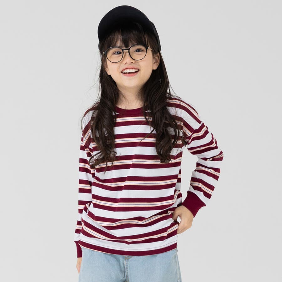 魅力的な キッズボーダー 長袖 Tシャツ[品番：HU000003746]｜chil2 帽子