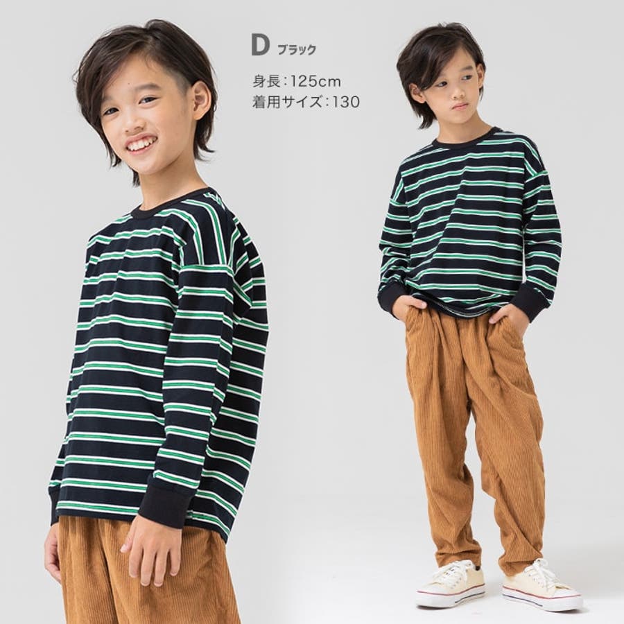 スーパーセール 目玉商品 キッズボーダー Tシャツ[品番：HU000003746]｜chil2 長袖 帽子