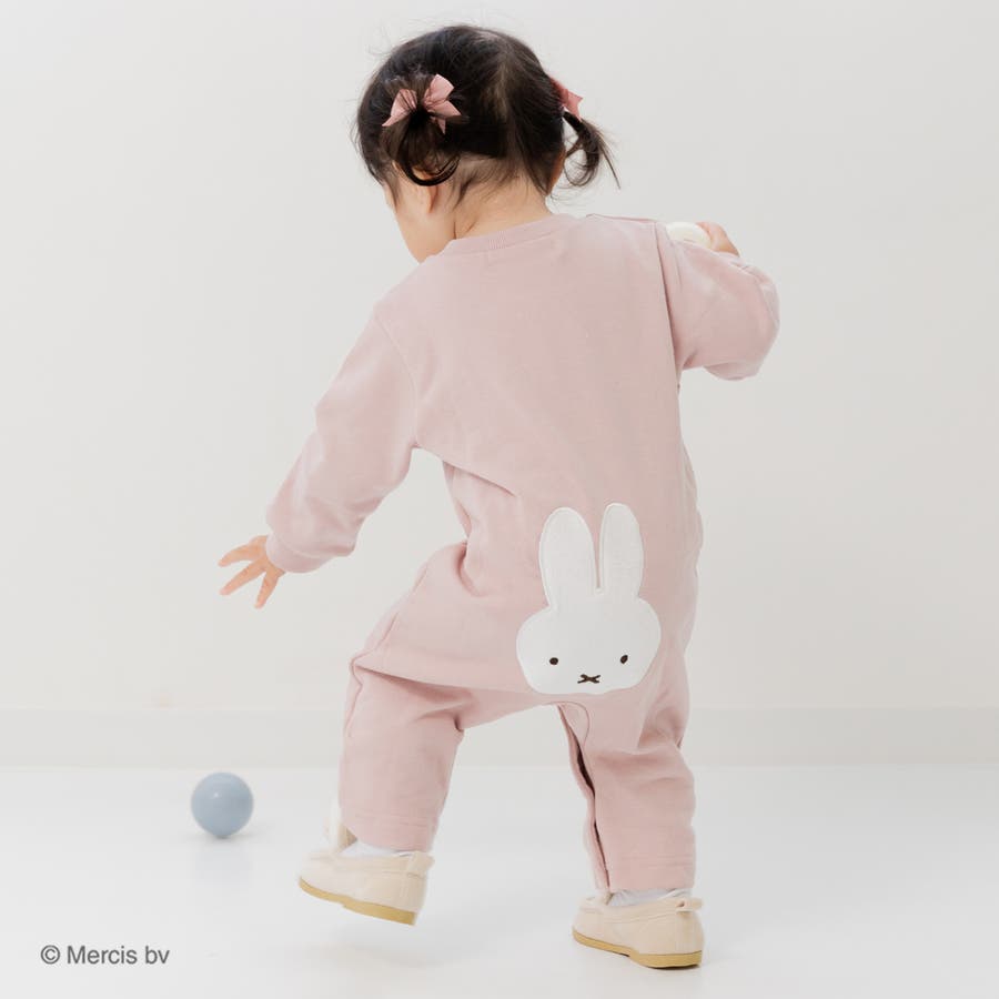 ミッフィー 長袖 ロンパース[品番：HU000003990]｜chil2