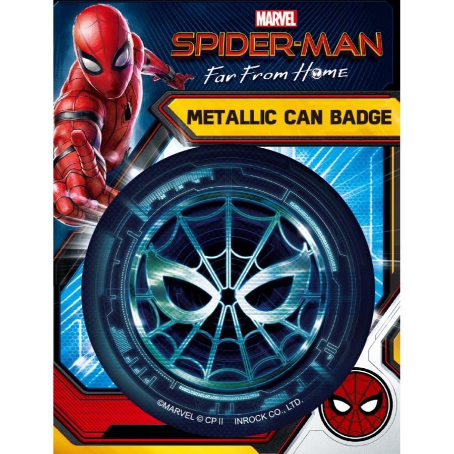 スパイダーマン ファーフロムホーム 缶バッジ[品番：BREW0022251