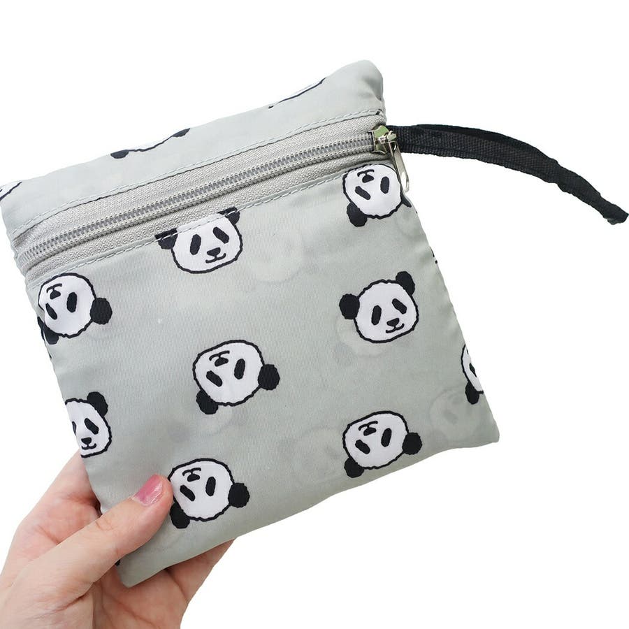 エコバッグ パンダ 折りたたみ[品番：BREW0002609