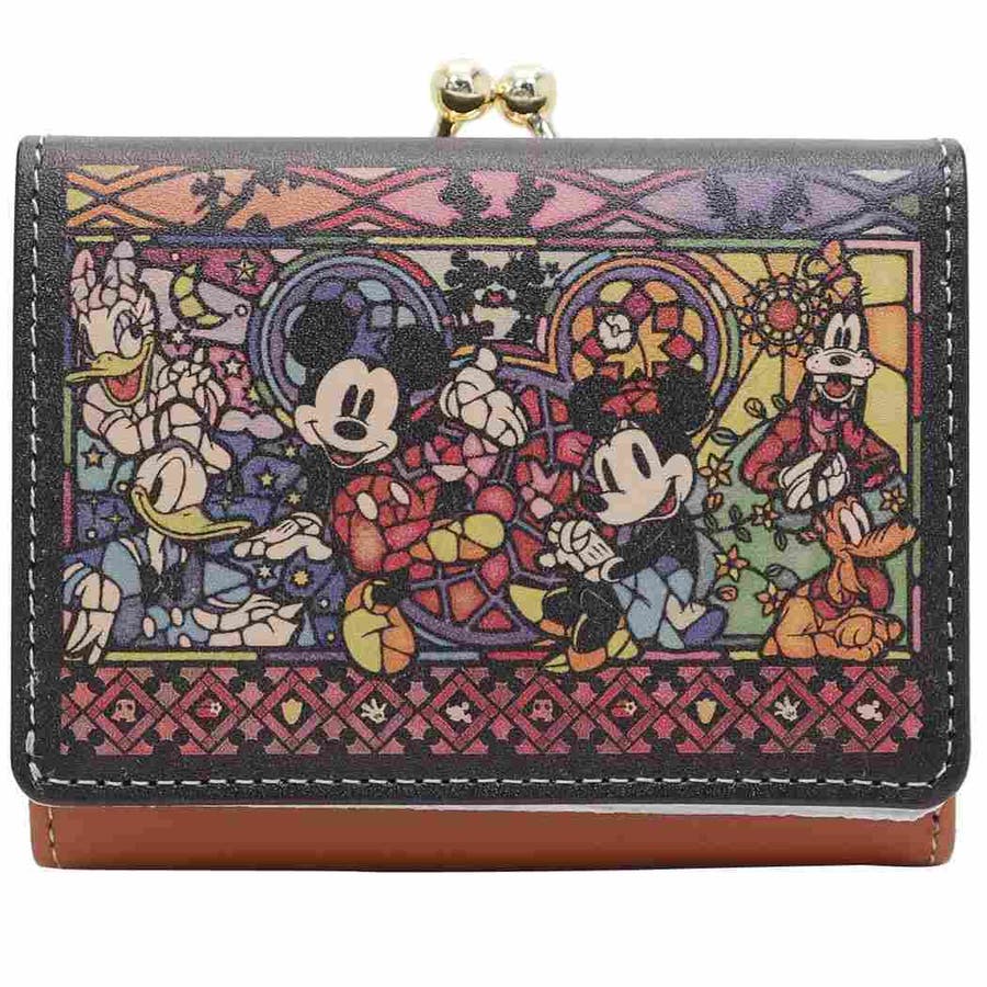 ミッキー＆フレンズ 三つ折りコンパクト財布 ミニウォレット[品番