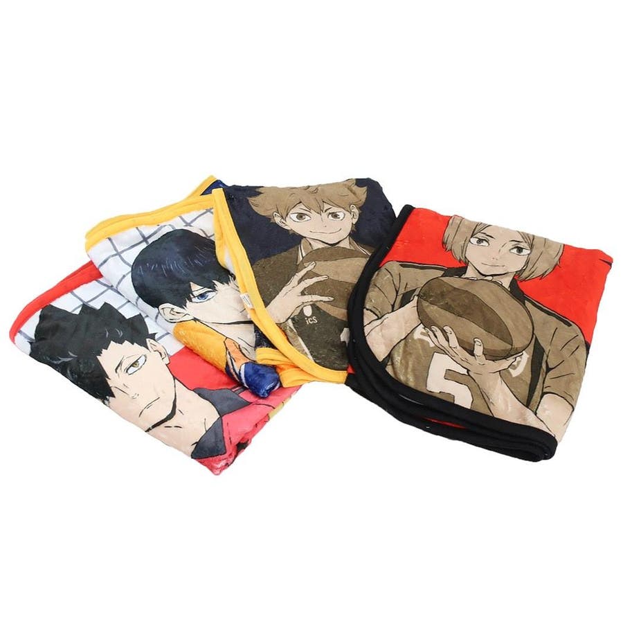 ハイキュー ひざ掛け毛布 フランネル[品番：BREW0025319