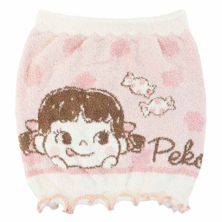 腹ペコ商品です 不二家のペコちゃん 腹巻き もこもこマシュマロ[品番：BREW0024046