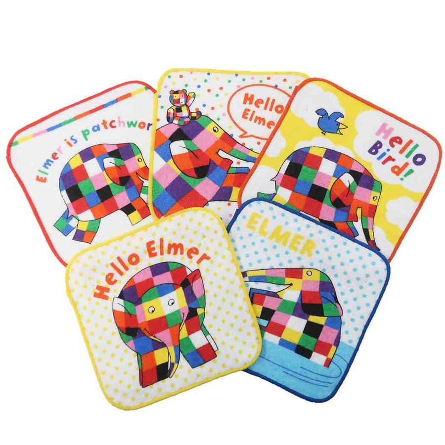 エルマーとボリス ウォータードームとハンカチ新品 エルマーとボリス