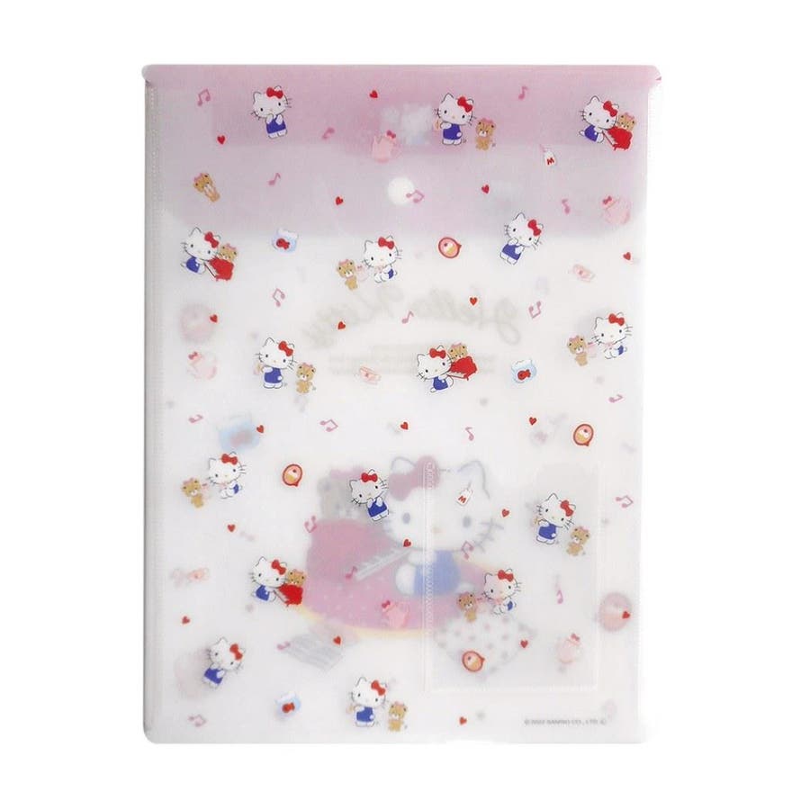 ハローキティ ルーズリーフケース クリアフォルダー[品番：BREW0041137