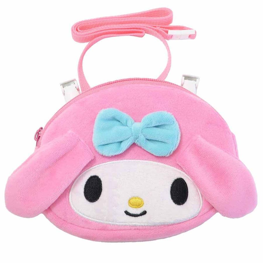 マイメロ マイメロディ クリップポケット ショルダー付き[品番：BREW0043621