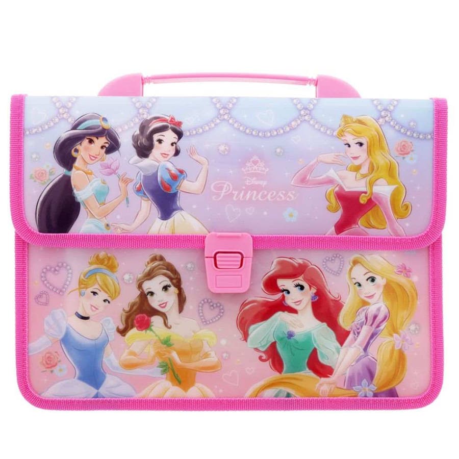 ディズニープリンセス 文房具セット ステーショナリーバッグ7点