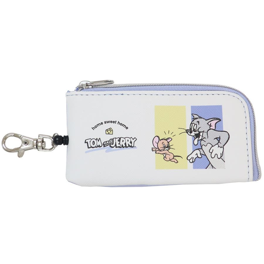 トムとジェリー パスケース付きキーケース リール付きランドセルキーカバー 超お得！