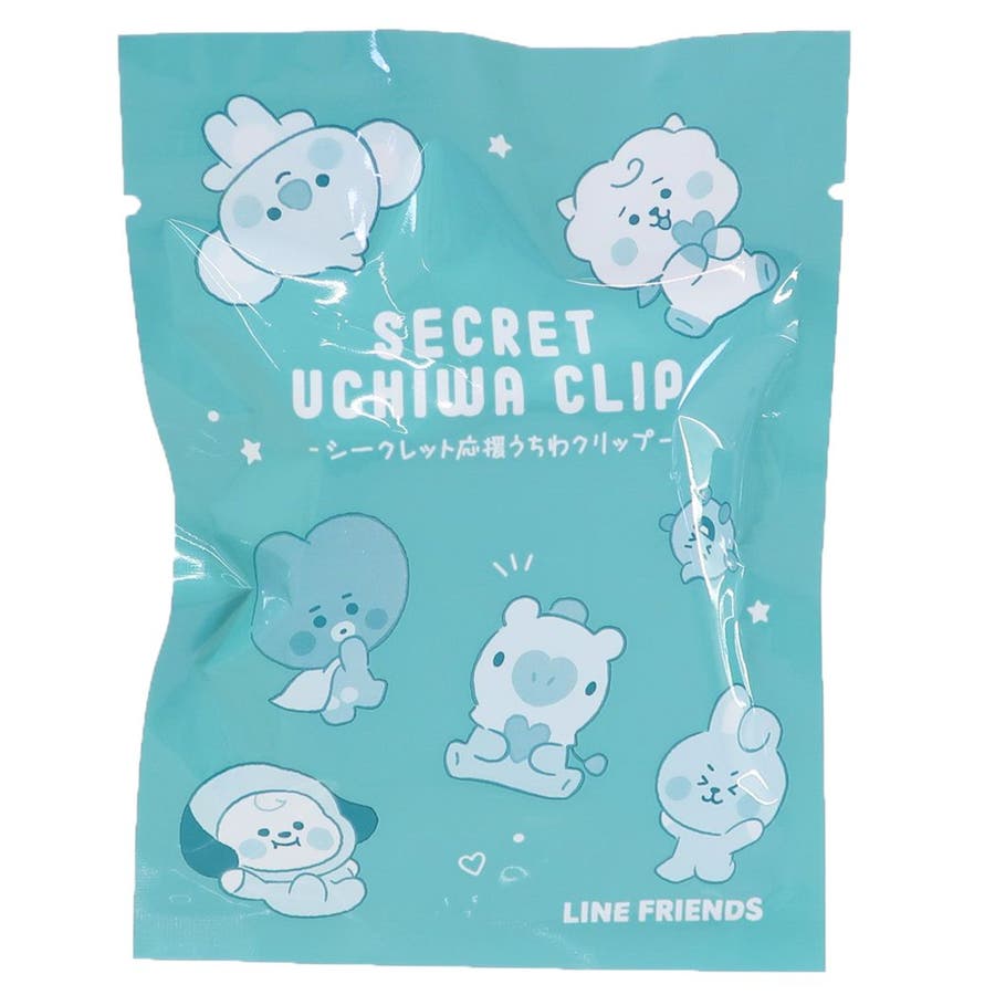 BT21 クリップ シークレットうちわクリップ全8種[品番：BREW0036307