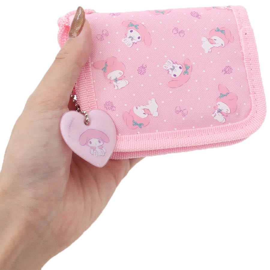 マイメロディケープ マイメロディ 子供用財布 キッズラウンドウォレット[品番