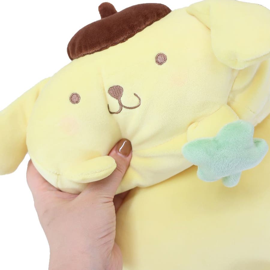 ポムポムプリン 枕 ピロークッション[品番：BREW0082662