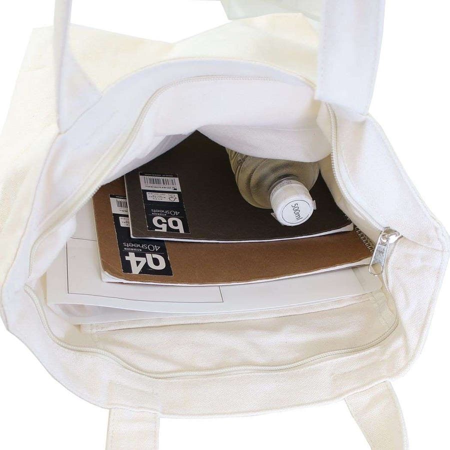 トートバッグ ファスナー付きキャンバストート ALWAYS[品番