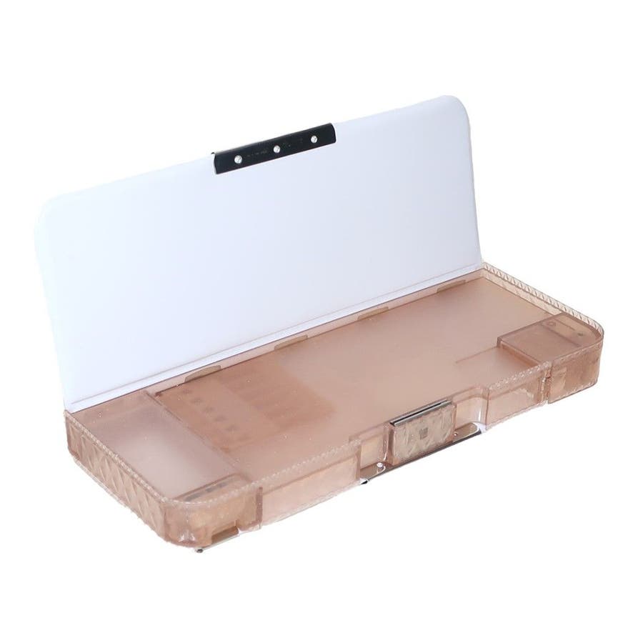 子供用筆箱 消しゴムポケット付き両面ペンケース ラテテイスト[品番