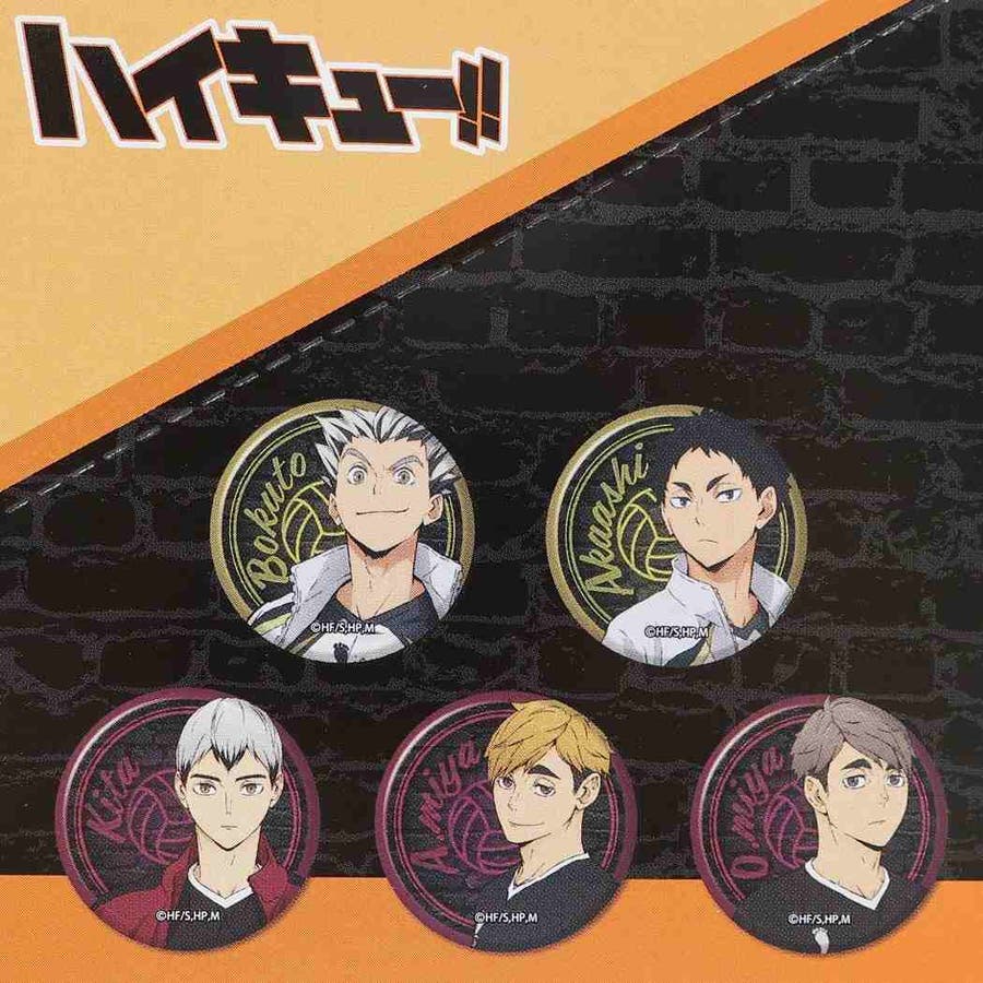 ハイキュー！！ 缶バッジ セット[品番：BREW0086920