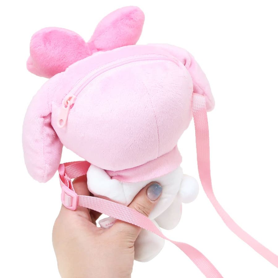マイメロディ ミニショルダーバッグ 抱きつきぬいぐるみショルダー