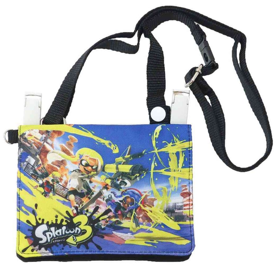 スプラトゥーン3 クリップポケット ショルダー付きマルチポシェット