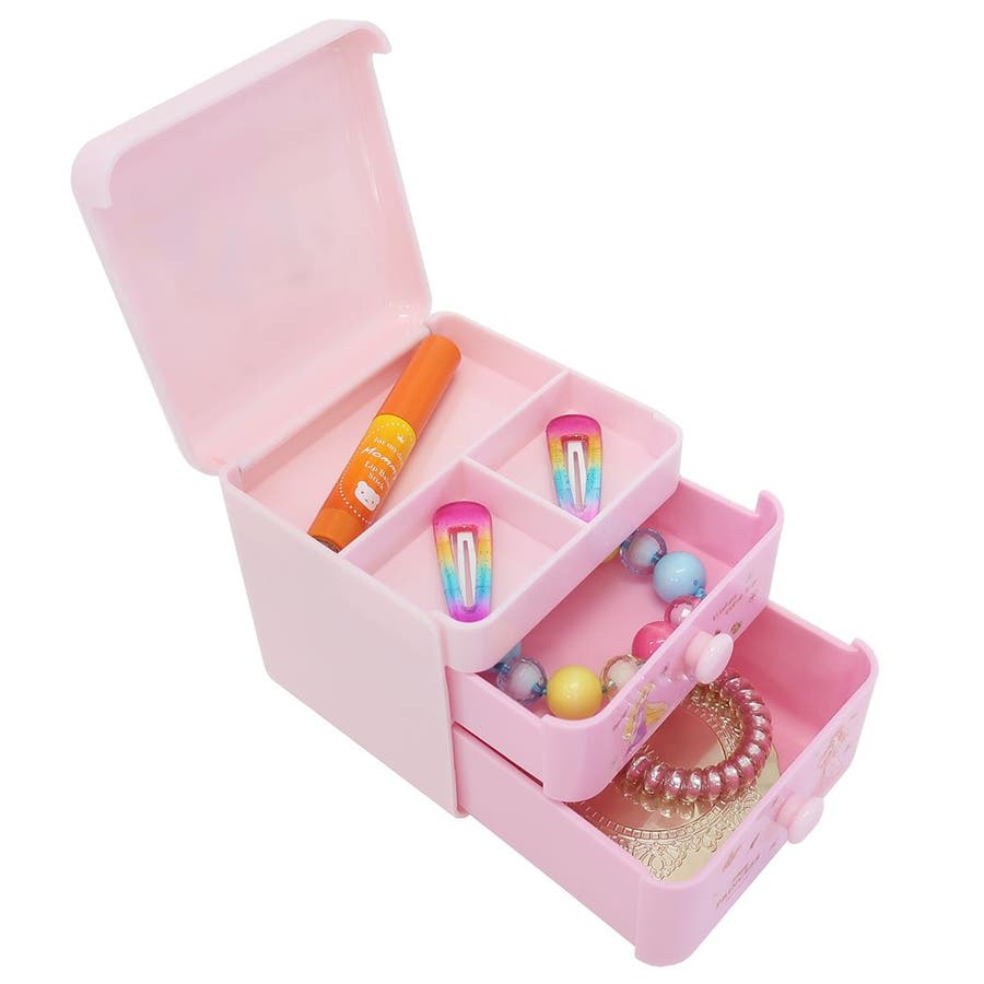 サンリオキャラクターズ 卓上収納 2段チェスト[品番：BREW0091170