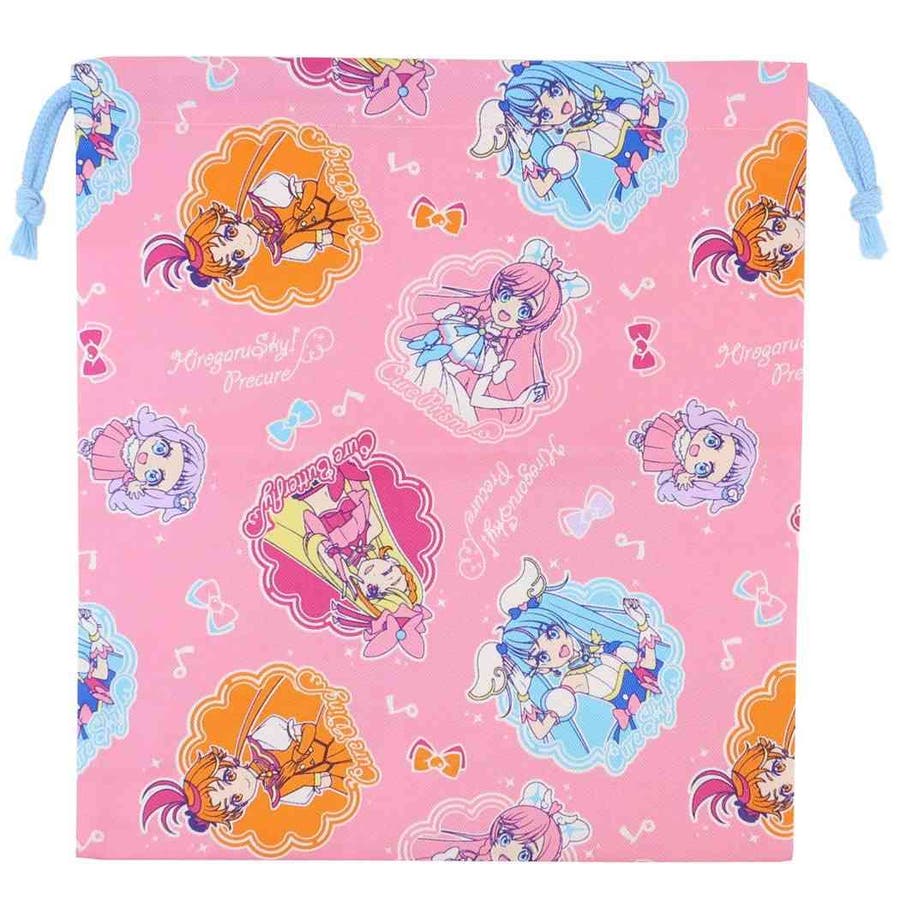 ひろがるスカイ！プリキュア 巾着袋 巾着M[品番：BREW0094080