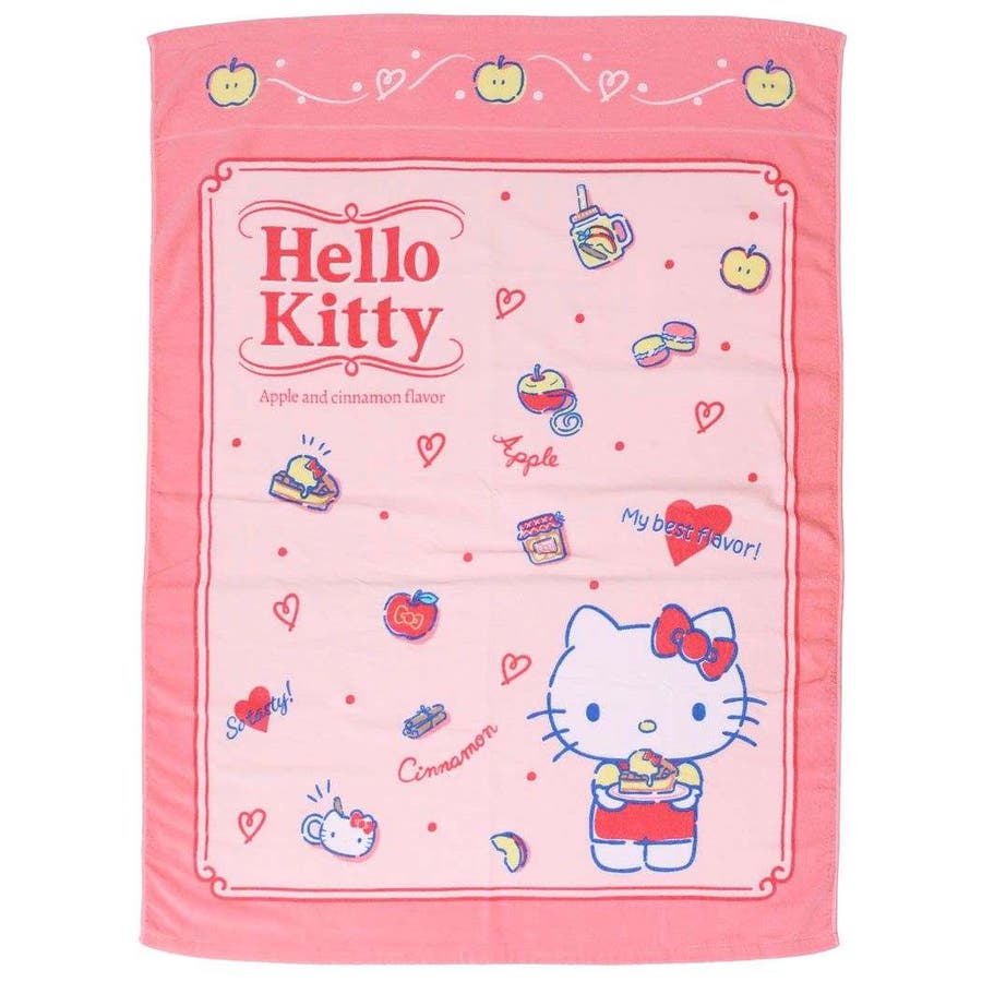 ハローキティ タオルケット お昼寝ケット[品番：BREW0097366