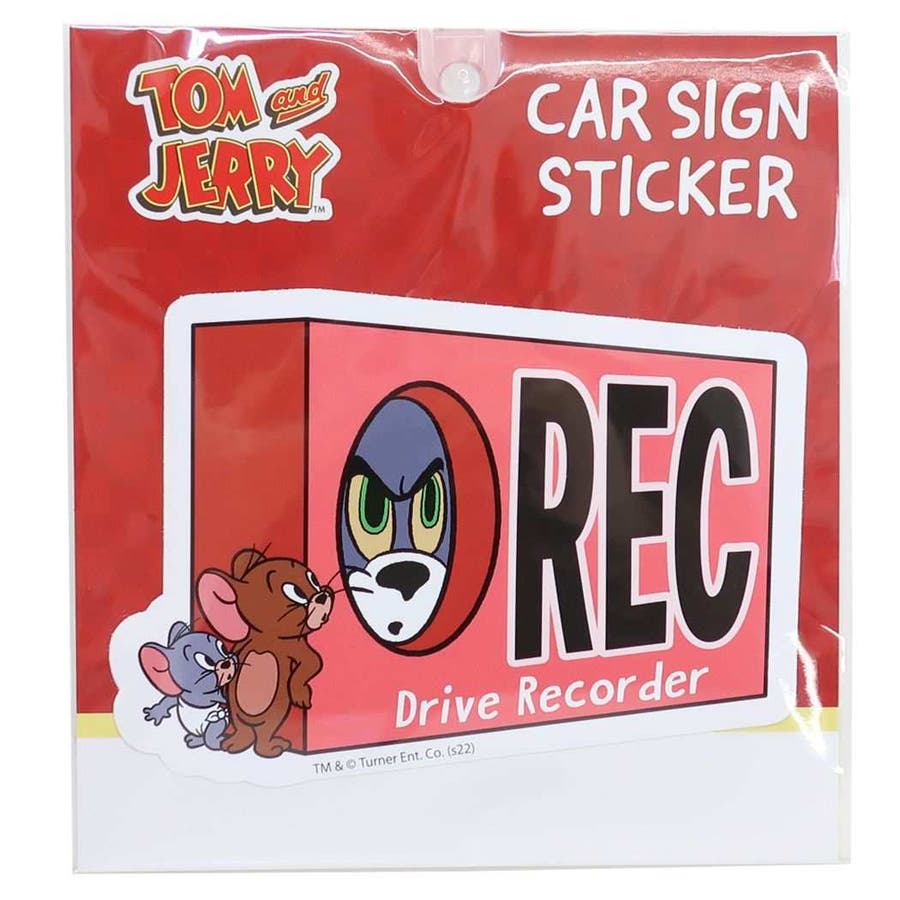 トムとジェリー ビッグシール  カーサインステッカー[品番：BREW0100920]｜cinemacollection（シネマコレクション）のファッション通販｜SHOPLIST（ショップリスト）
