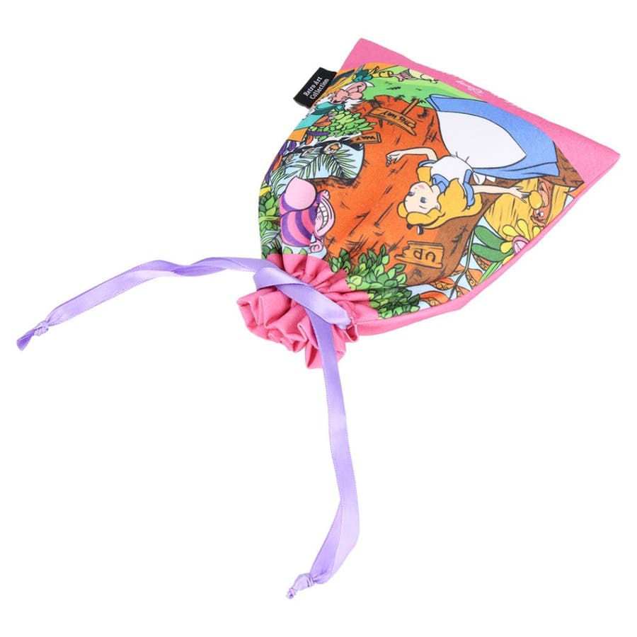 ふしぎの国のアリス きんちゃく袋 巾着[品番：BREW0112577