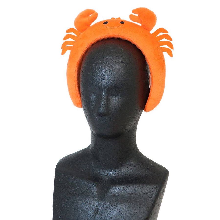 ヘアアクセ ぬいカチュ カニ オスト ぬいぐるみカチューシャ ヘアアクセ ぬいカチュ カニ オスト ぬいぐるみカチューシャ
