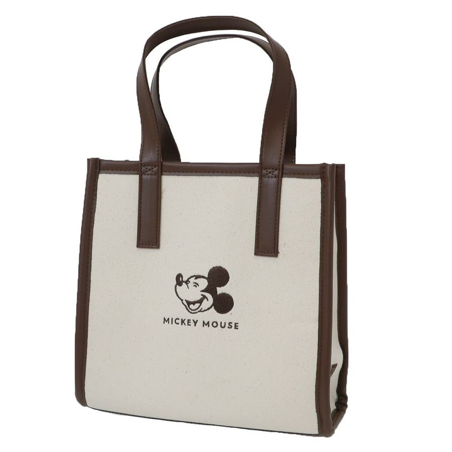 ミッキーマウス トートバッグ スクエアバッグ[品番：BREW0117471