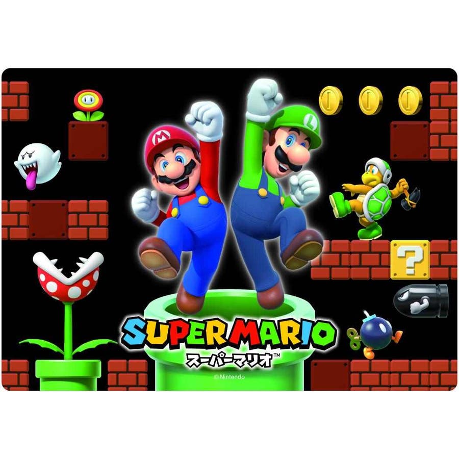 デッドストック品 スーパーマリオ デスクマット くろがね - メルカリ