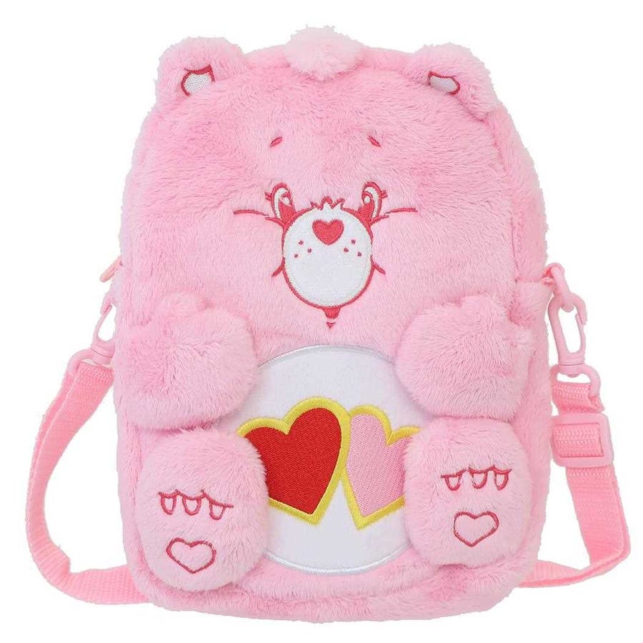 ケアベア ミニショルダーバッグ ぬいぐるみポシェット[品番