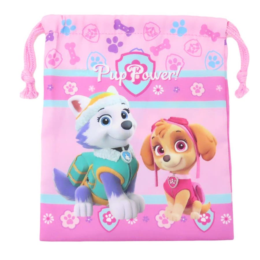 パウ・パトロール　ミニ巾着（マリモクラフト） パウ・パトロール ミニ巾着（マリモクラフト） パウ・パトロール ミニ