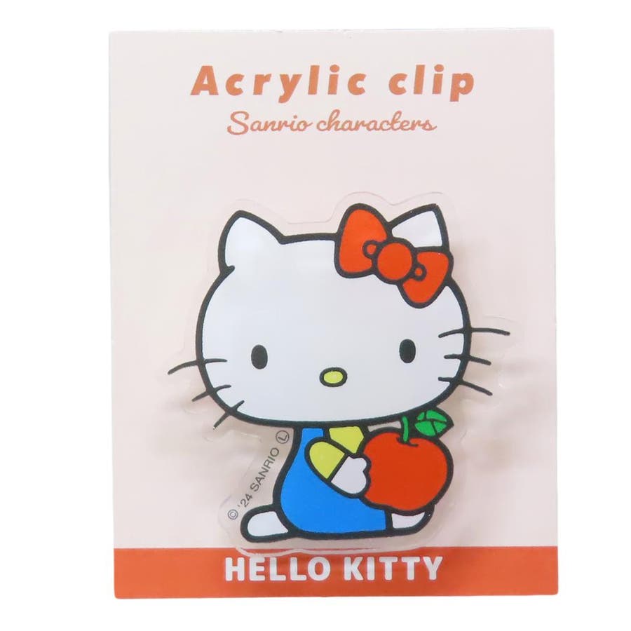 ★決算特価商品★ ハローキティ クリップ アクリルクリップ[品番：BREW0130878 キャラクターグッズ