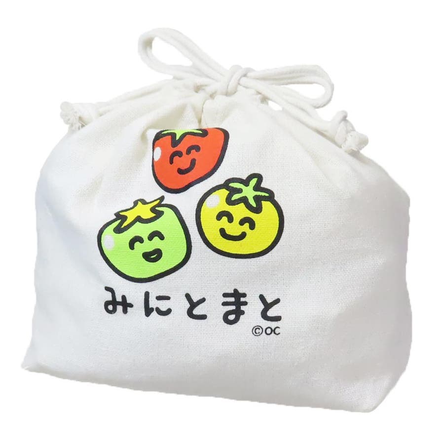 おえかきさん 巾着袋 マチ付ききんちゃくポーチ[品番：BREW0132080