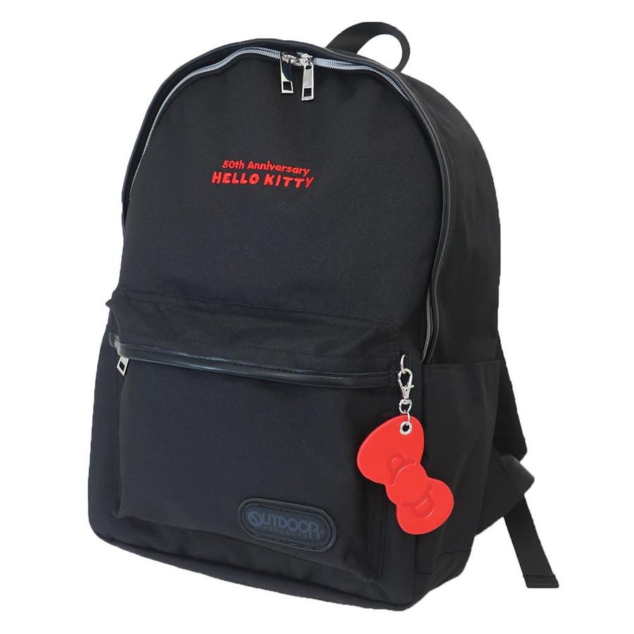 【匿名配送】新品未使用　アイラブハローキティ　ハブラック　リュック　黒 更新】I ♡ Hello Kitty｜サンリオ