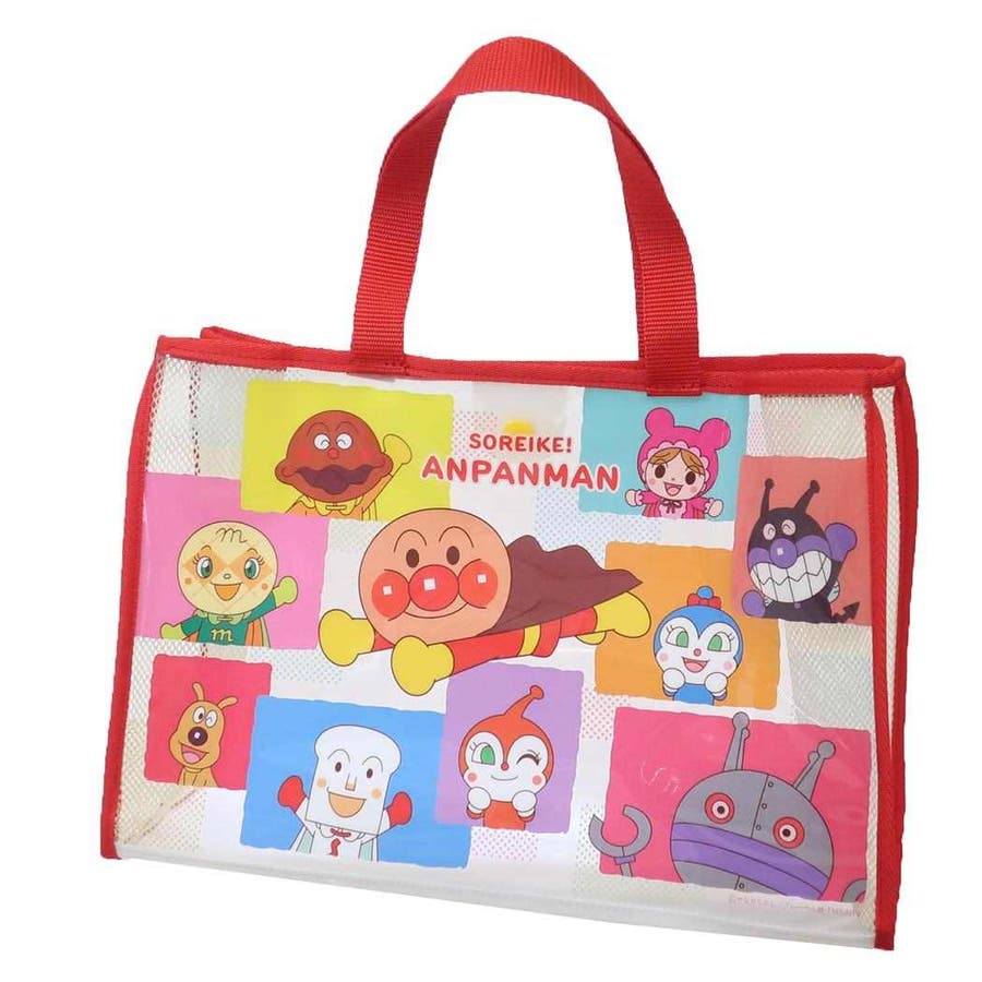 それゆけ アンパンマン ビニールトートバッグ[品番：BREW0134767