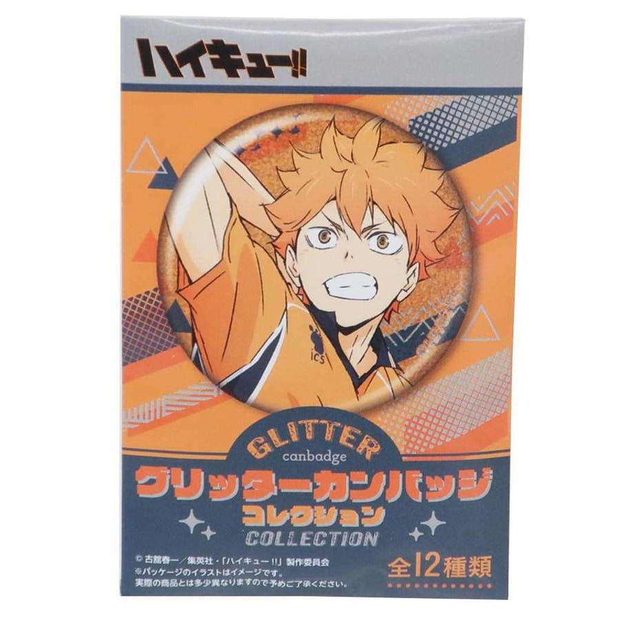 ハイキュー！！ 缶バッジ グリッター缶バッジコレクション[品番