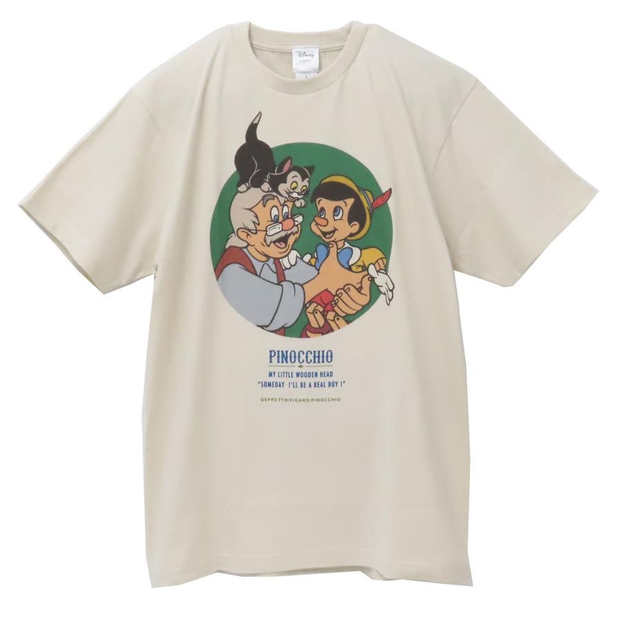 pinocchio ピノキオ 半袖 Tシャツ ディズニー アニメ ムービーT