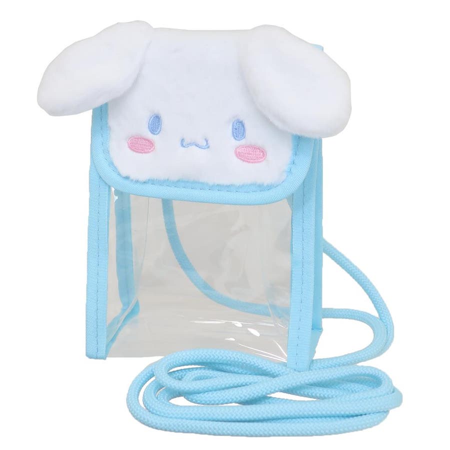シナモロール ショルダーバッグ ぬいぐるみマルチポーチ[品番