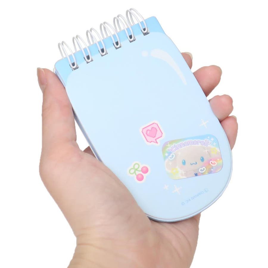 シナモロール メモ帳 ケータイ風フォトリングメモ[品番：BREW0157902