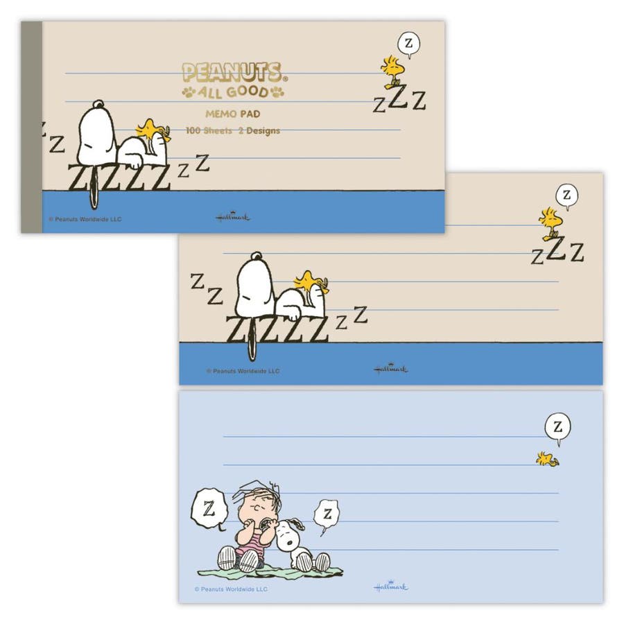 スヌーピー メモ帳 メモパッド[品番：BREW0159705]｜cinemacollection