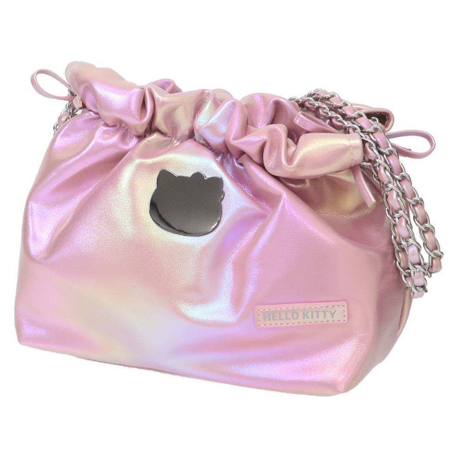 希少レトロ/ハローキティ/コスメバッグ ❤️新品/未使用 レトロ ハローキティ ミニバッグ 横向きキティ