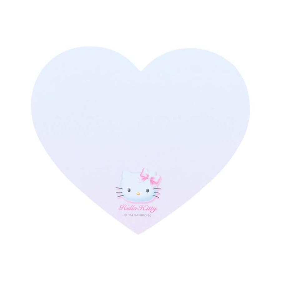 ハローキティ ハート形コンパクトメモセット（バレエコア
