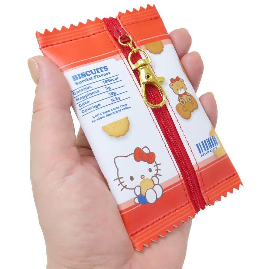 ハローキティ ミニポーチ おかしパッケージ風ポーチ[品番