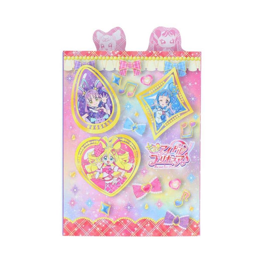 キミとアイドルプリキュア メモ帳 ひょっこりパタメモホログラム[品番