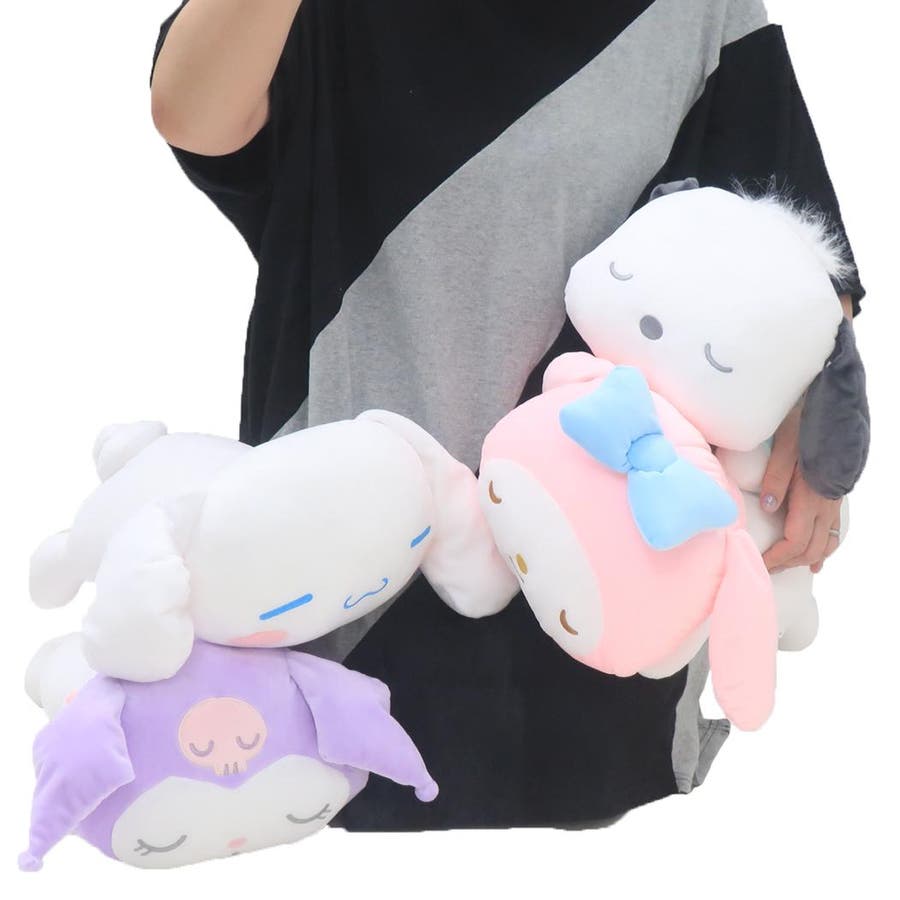 マイメロディ ぬいぐるみクッション 寝そべり抱きまくら[品番