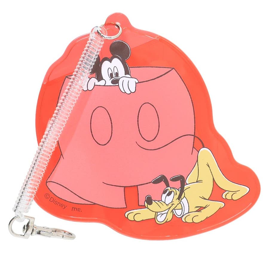ミッキー＆プルート 定期入れ ダイカットパスケース[品番：BREW0183046