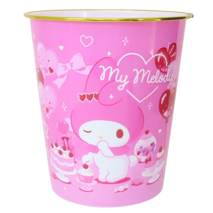 マイメロディ ゴミ箱 ダストボックス[品番：BREW0186903