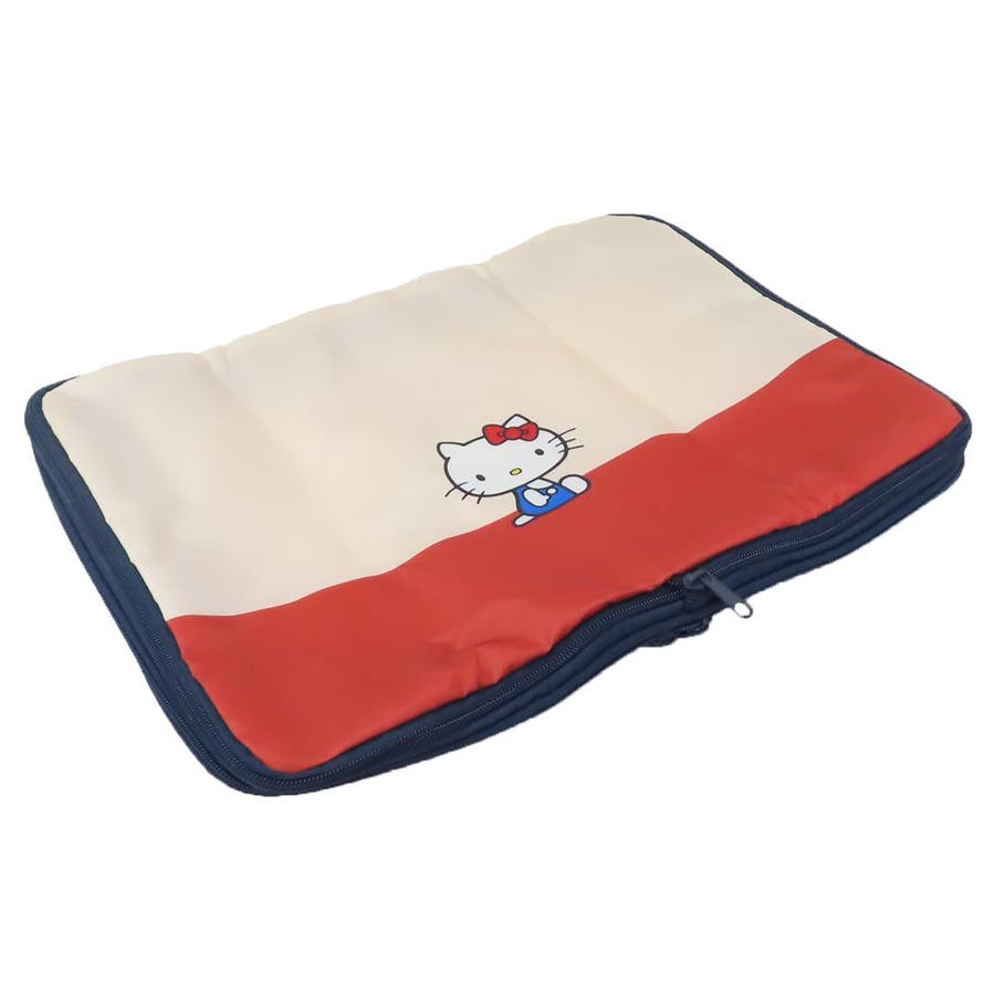 【新品未使用】　キティ　トロピカル　ハイビスカス　トラベルポーチ　激レア ハローキティ トラベルポーチ 圧縮ポーチL[品番：BREW0188881