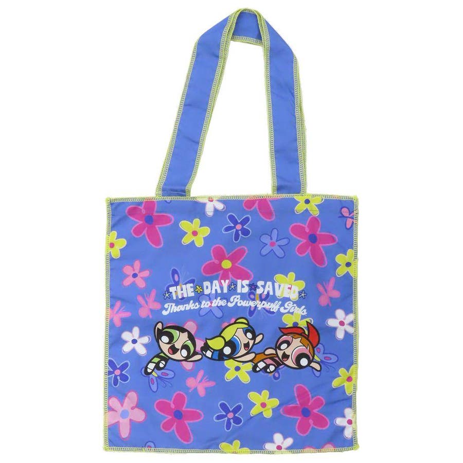 パワーパフガールズ トートバッグ フラットトートバッグ[品番